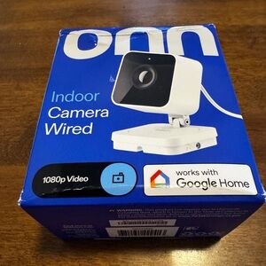 Onn Indoor Wired Camera